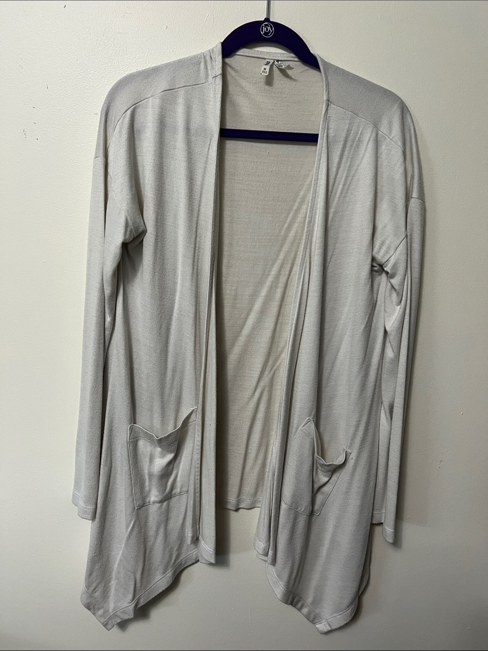 Mudd Open-Front Drapey Cardigan